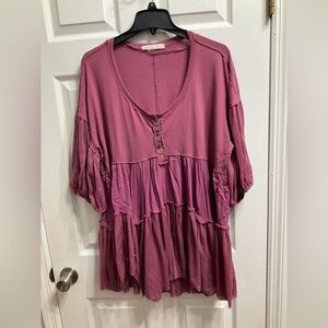We The Free Skye Tunic Tee Top Dress SZ XS
